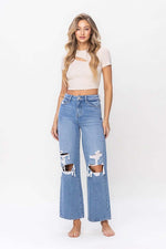 Tempted To Wide Leg Jeans