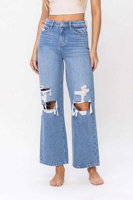 Tempted To Wide Leg Jeans