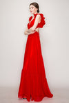 Stunning Sights Maxi Dress in Red