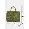 Beaching It Tote Bag in Olive