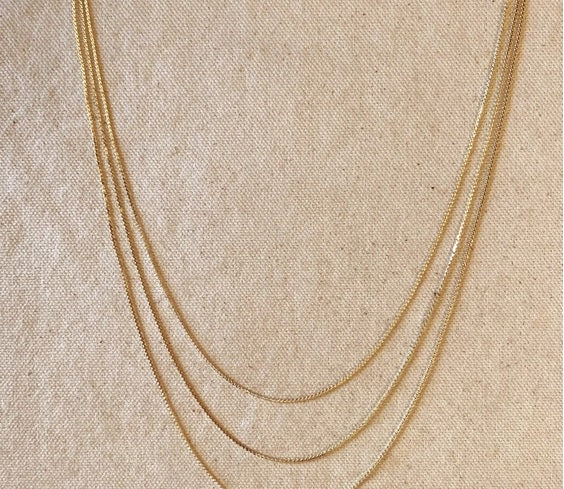 Just Us Necklace In Gold - 3 Lengths