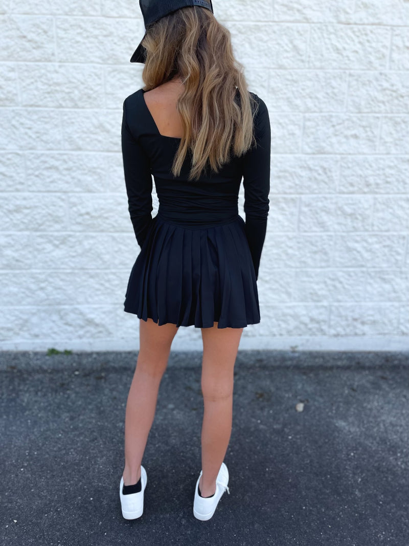 Great Sport Tennis Dress in Black