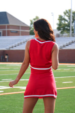 Yay, Sports! Vest Tank Top in Red