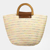 Bob and Weave Tote Bag in Cream