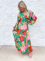 Limited Edition Maxi Dress in Multi Color