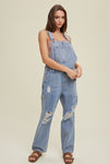 Tied To You Overalls in Denim