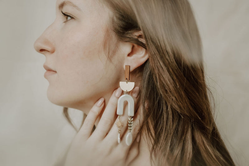 Mother Nature Earrings in Neutral