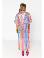 Leighton Loving Me Midi Dress in Multi Color