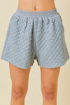 Chic Comfort Shorts in Grey
