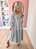 Young At Heart Maxi Dress in Blue