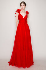 Stunning Sights Maxi Dress in Red