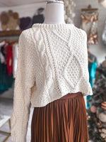 Present Moment Sweater in Ivory