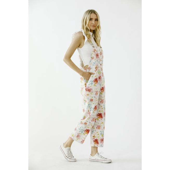 Garden Oasis Overalls in Multi Color