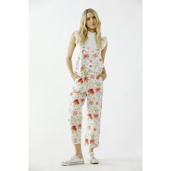 Garden Oasis Overalls in Multi Color