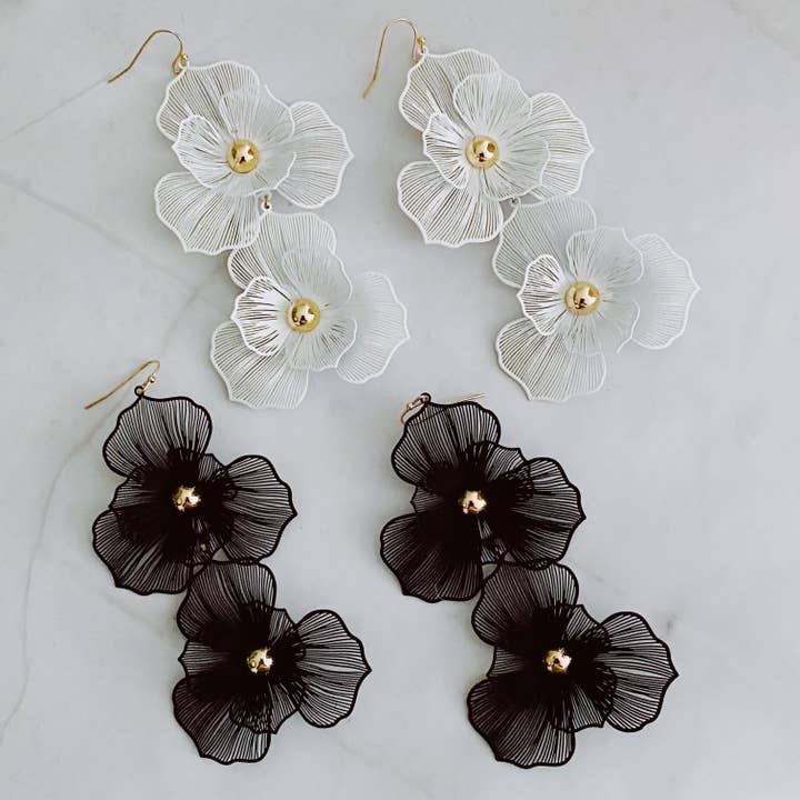 Royal Garden Earrings - 2 Colors