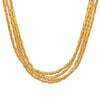 More Layers Necklace in Gold