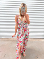 Garden Blooms Maxi Dress in Multi Color