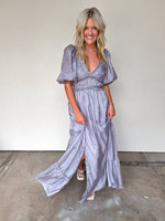 Nothing On You Maxi Dress in Grey