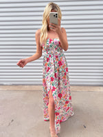 Garden Blooms Maxi Dress in Multi Color