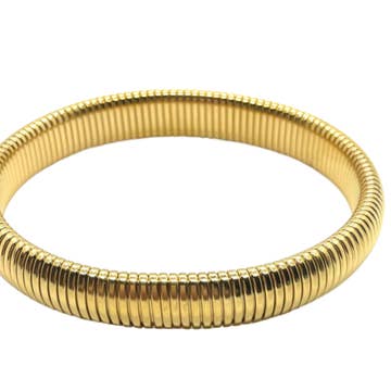 Cobra Bracelets in Gold - 3 Sizes