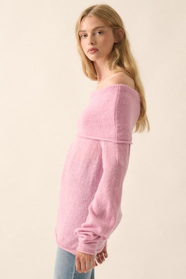 Meaning Of Love Sweater in Pink