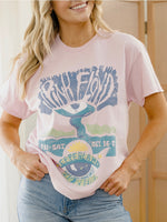 Pink Floyd Pepperland Graphic Tee in Pink