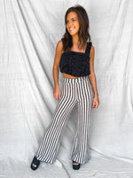 Moroccan Sun Pants White/Black