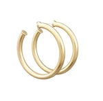 Go To Hoop Earrings in Gold