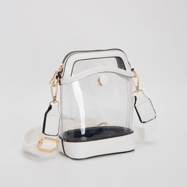 Crystal Clear Bag in White