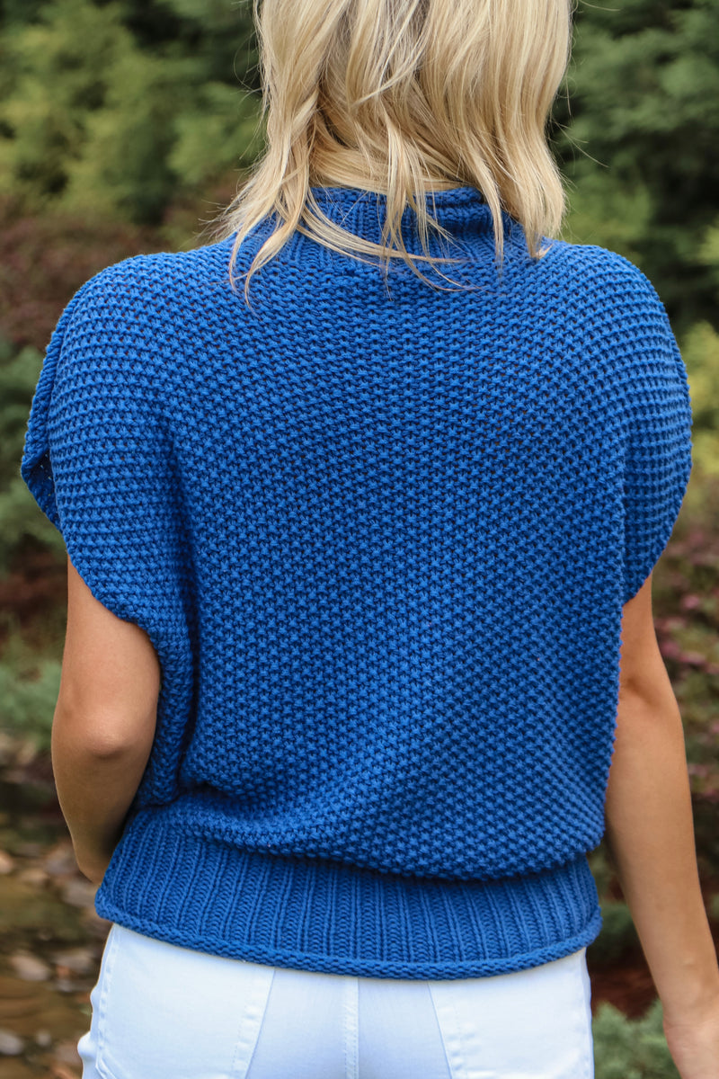 Seasons Change Sweater in Blue