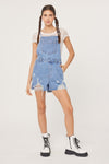 Born In The USA Overalls in Denim