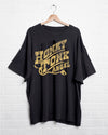 Honky Tonk Angel Graphic Tee in Black