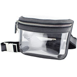 Clear The Way Stadium Bag in Black