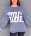 Georgia Sweatshirt in Blue