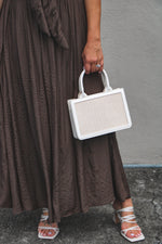 Living Life Bag in Ivory