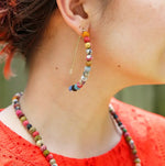 Brilliant Beauty Earrings in Multi Color