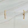 Linked Together Stud Earrings in Gold