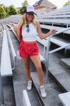 Crowd Pleaser Tank Top in White