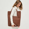 Aiden Tote Bag in Brown