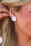 Daisy Stud Earrings - 2 Sizes