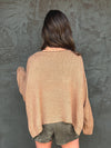 Waiting For You Sweater in Brown