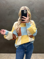 On My Checklist Sweater in Multi Color