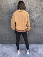 Settle Down Pullover in Brown
