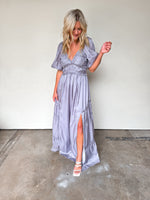 Nothing On You Maxi Dress in Grey