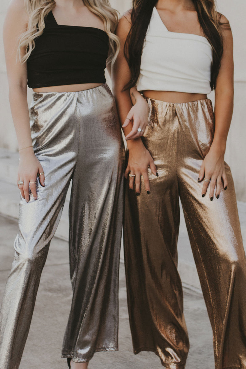 Maximize The Day Pants in Silver