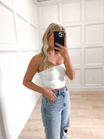Living For It Tube Top in White