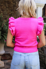 Spice Things Up Sweater in Pink