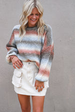 You First Sweater in Multi Color