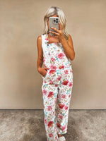 Garden Oasis Overalls in Multi Color