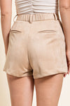 Yours Truly Skort in Taupe